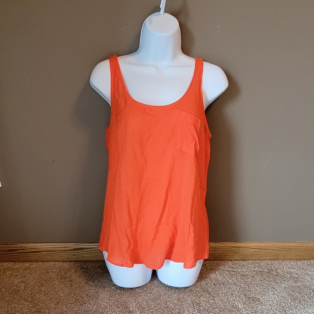 Old Navy Bright Orange Size Small Tank Top